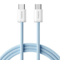 Baseus - Data Cable - Type-C, 100W, 480Mbps, Smart Chip, 1m - Blue