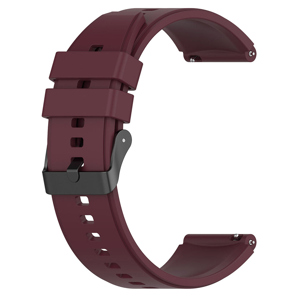Watchband 20mm (W026) - (43mm) - Burgundy