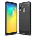Carbon Silicone - Samsung Galaxy A20e - Black