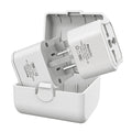 Yesido - Travel Adapter Plug - Universal, AC for CN/US/EU/UK, 750W - White