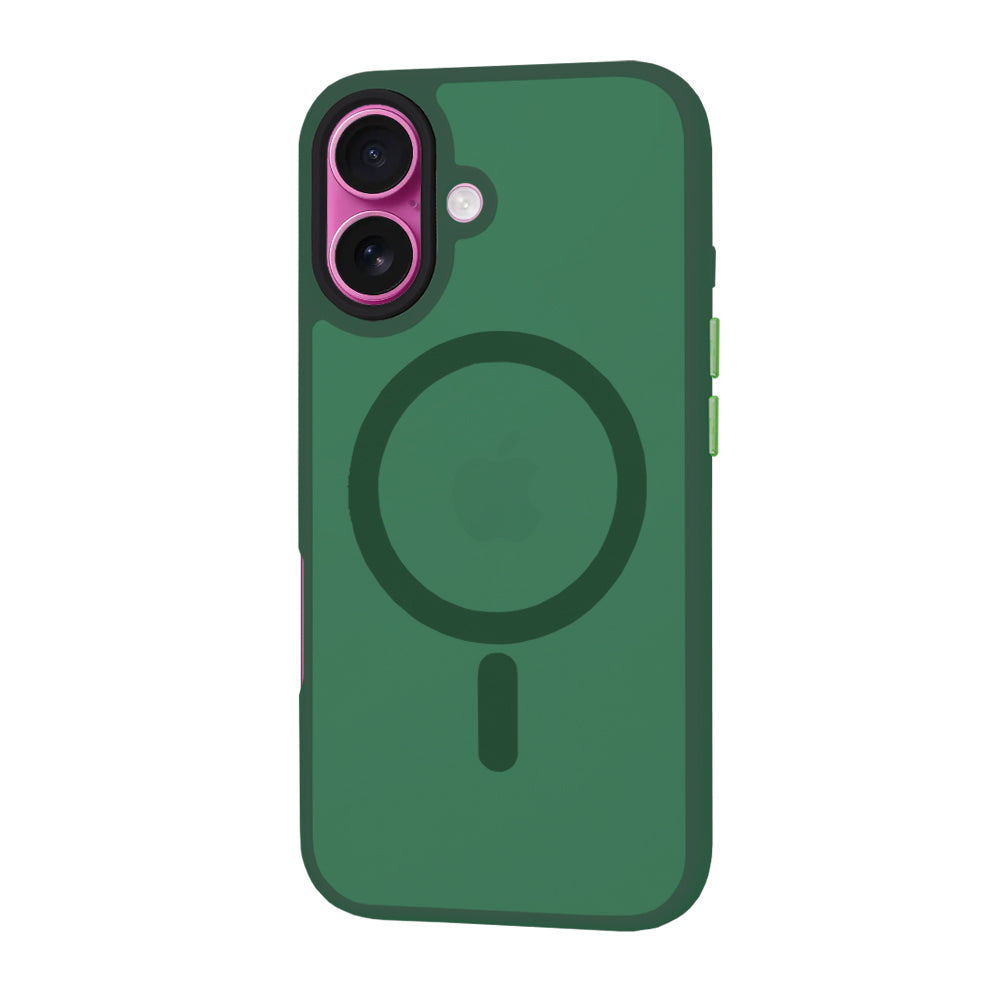 HaloFrost MagSafe Series - iPhone 16 Plus - Midnight Green