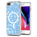 Sparkly Glitter MagSafe Case - iPhone 7 Plus/8 Plus - Blue