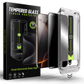 TitanGlass FullCover - iPhone 13/iPhone 13 Pro/iPhone 14/iPhone 16e - Privacy