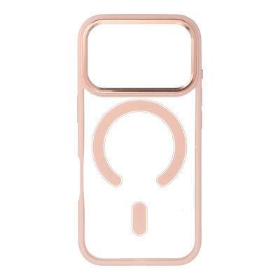 COLOR EDGE MAG COVER
case compatible with MagSafe for IPHONE 17 Pro pink
