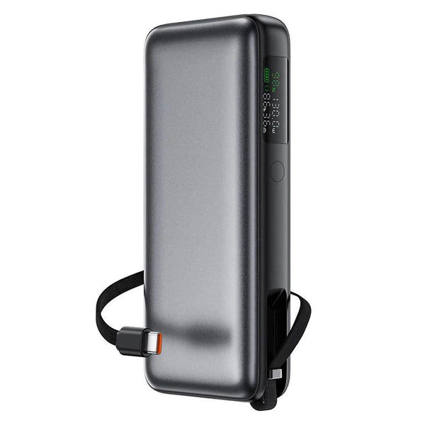 Acefast M22 Power Bank 20000mAh 130W PD με Καλώδιο Type-C & LED Display - Black