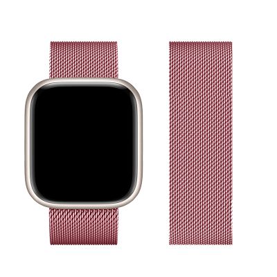 FORCELL magnetic stainless steel strap for APPLE Watch 42/44/45/49 mm rose gold
