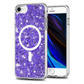 Sparkly Glitter MagSafe Case - iPhone 7/8/SE 2/SE 3 - Purple