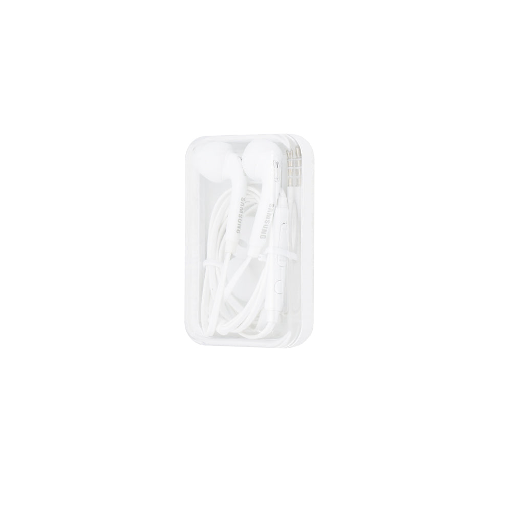 Samsung Original Wired Earphones - 3.5mm, In-Ear, Microphone, 1.2m - White