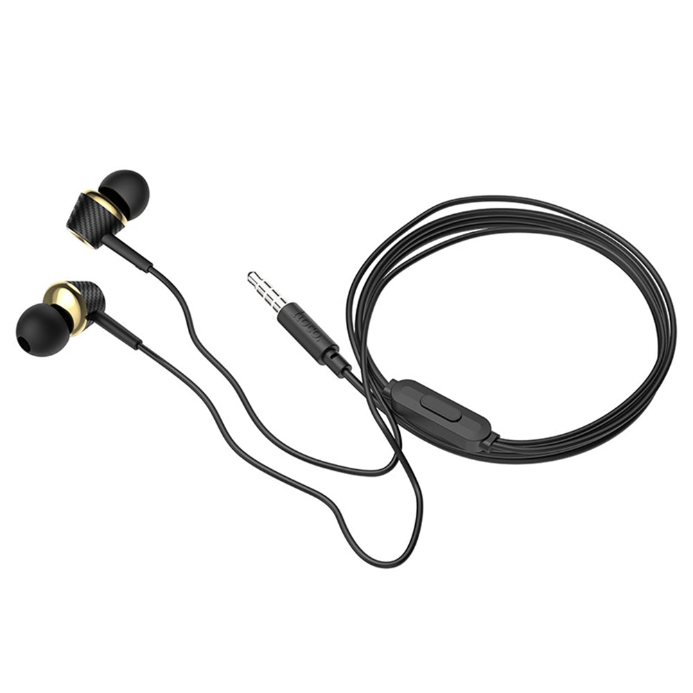 Wired Earphones Graceful - 3.5mm, Microphone, 1.2m - Black