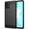 Carbon Silicone - Samsung Galaxy S10 Lite - Black