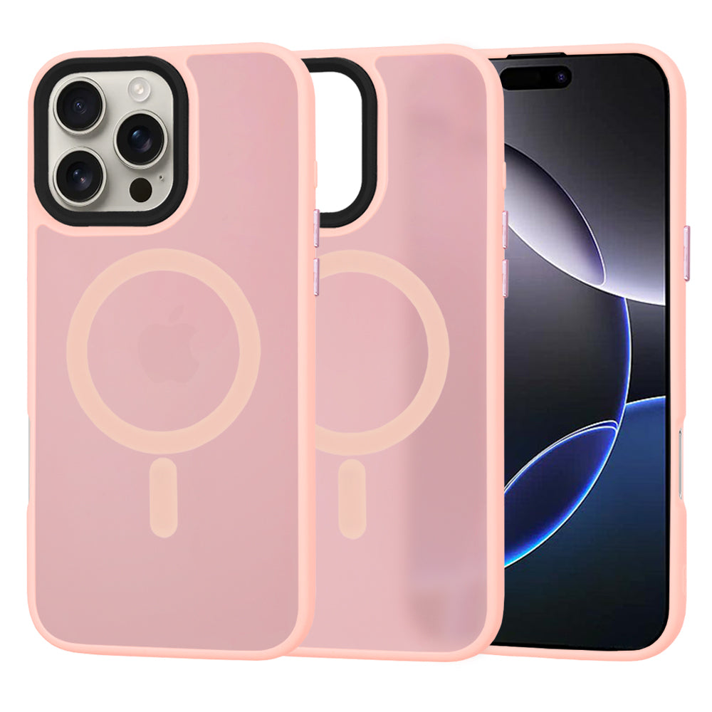 HaloFrost MagSafe Series - iPhone 16 Pro Max - Pink