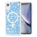 Sparkly Glitter MagSafe - iPhone XR - Blue
