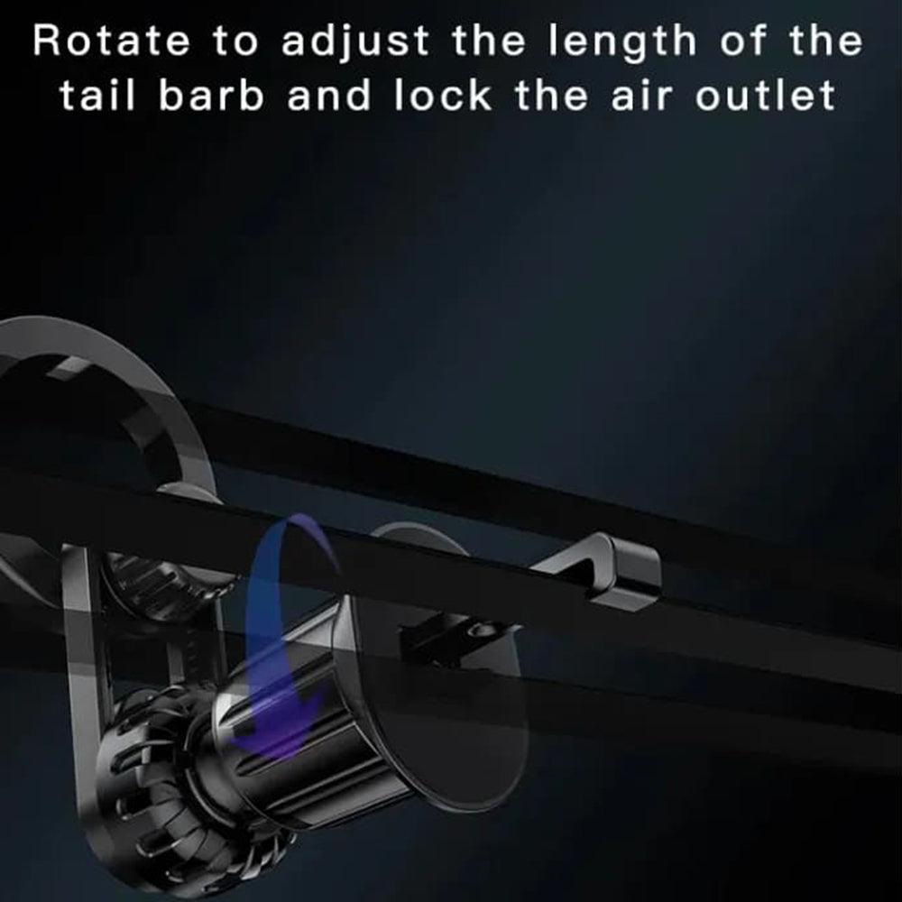 Car Holder (C157) - Magnetic Grip, Air Vent - Black
