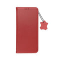 SMART PRO leather case for IPHONE 15 claret
