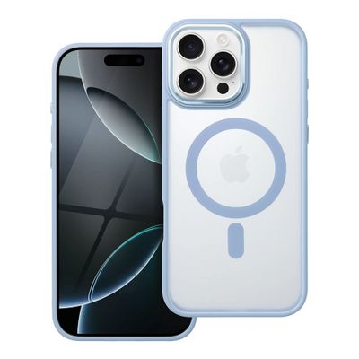MATTE MAG COVER case
compatible with MagSafe for IPHONE 16 Pro Max blue