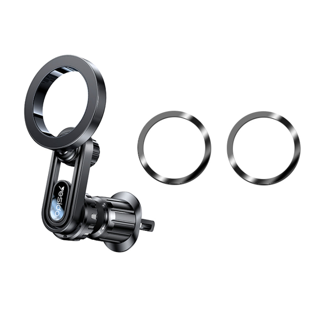 Car Holder (C157) - Magnetic Grip, Air Vent - Black
