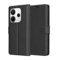Leather Folio - Xiaomi Redmi Note 14 4G (Standard) - Black