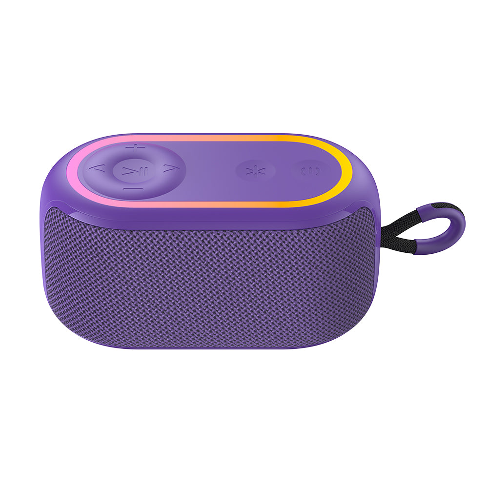 Havit - Wireless Speaker - USB-C, Bluetooth 5.3, RGB, IPX5, 1200mAh - Violet