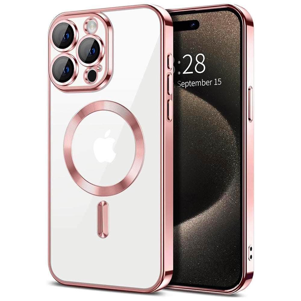 Luxury Crystal MagSafe - iPhone 15 Pro - Pink