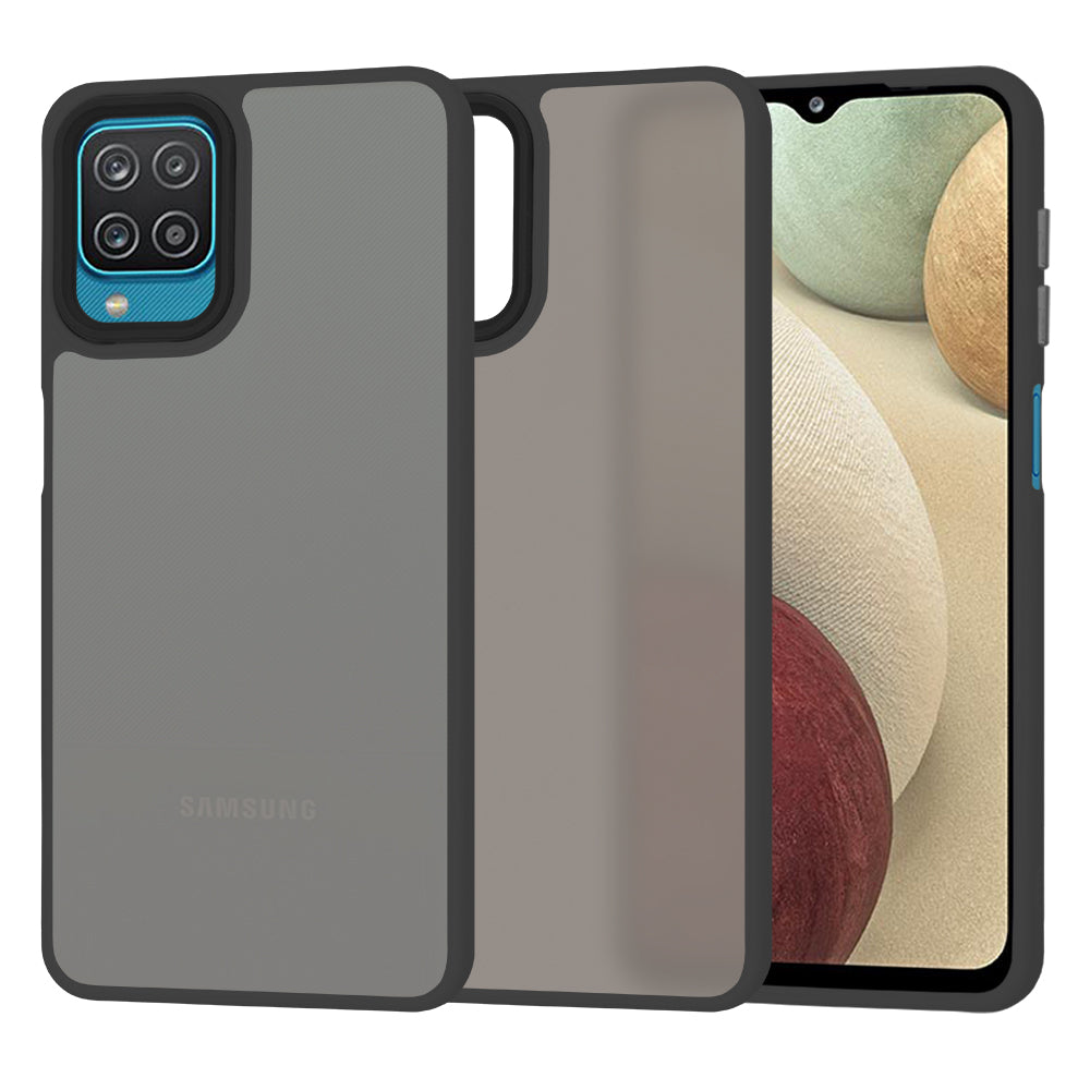 HaloFrost Series - Samsung Galaxy A12 / A12 Nacho / M12 / F12 - Black