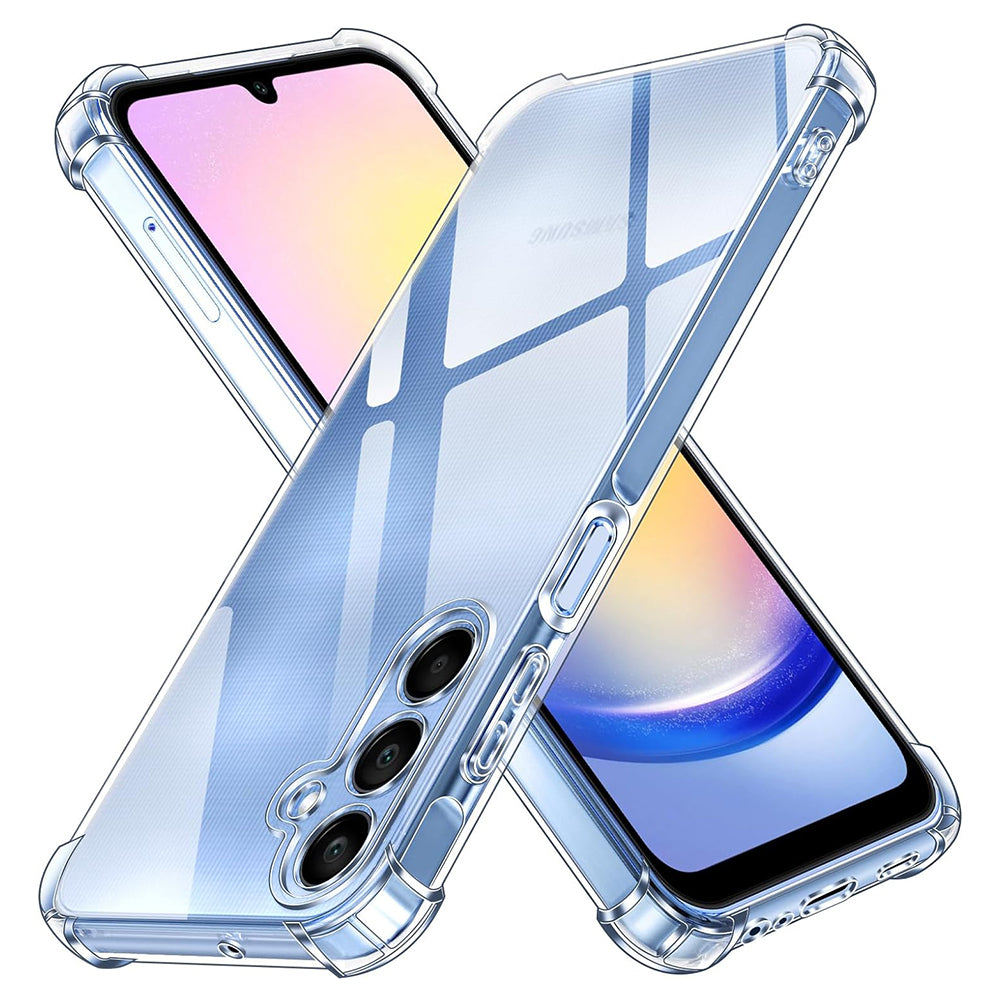 Shockproof Clear Silicone - Samsung Galaxy A25 5G - Clear