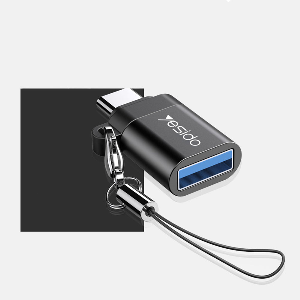 OTG Adapter (GS06) - Type-C to USB 3.0, 5Gbps - Black