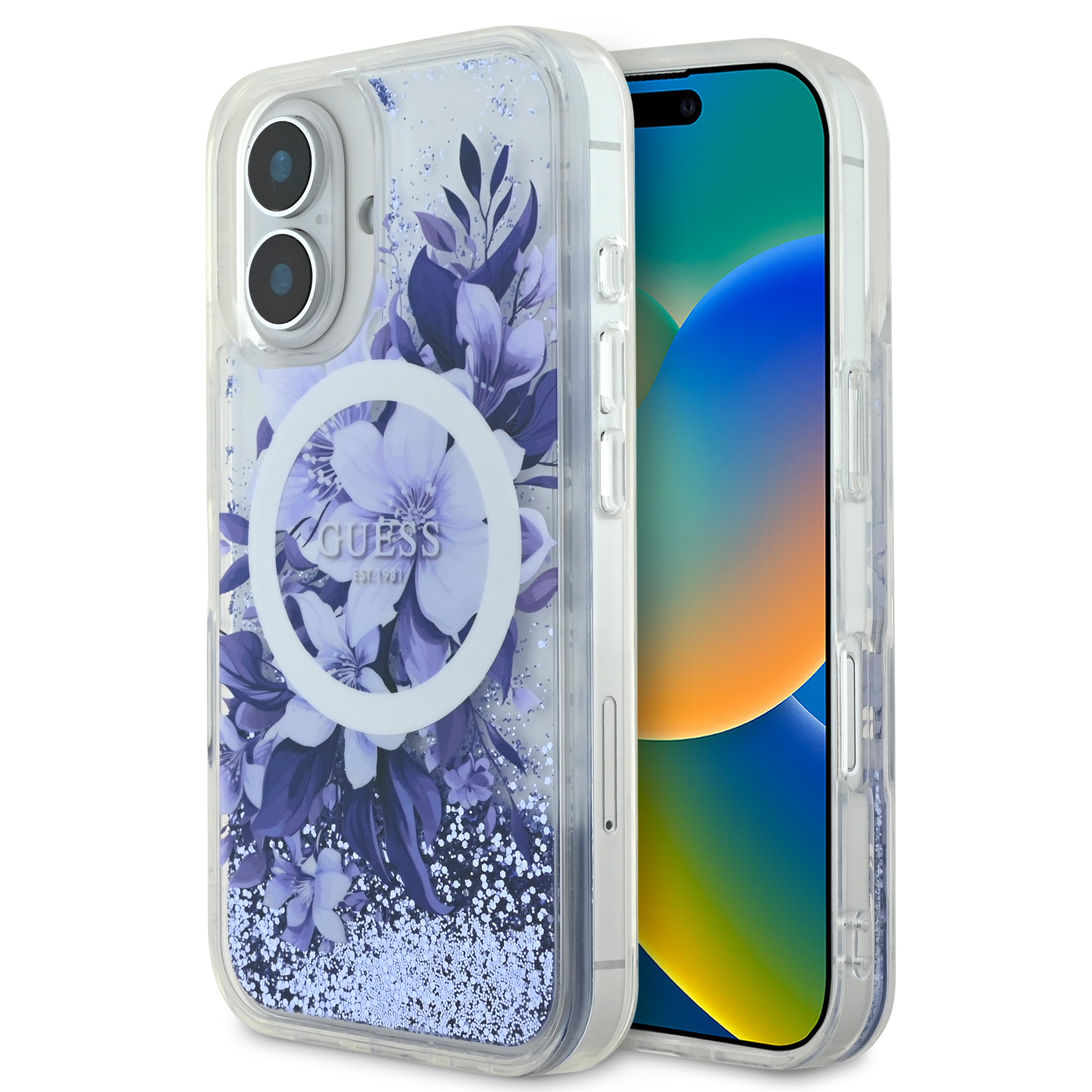 Guess Magsafe Hard Case – iPhone 16 (Μωβ – GUHMP16SLFMWTU)