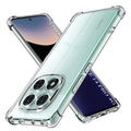 Shockproof Clear Silicone - Xiaomi Redmi Note 14 Pro 4G - Clear