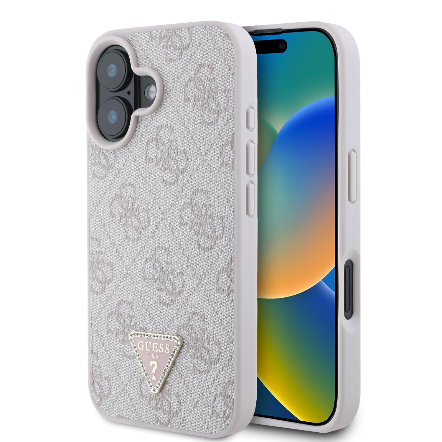Guess Case – iPhone 16 (Ροζ – GUHCP16SP4TDPP)