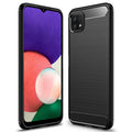 Carbon Silicone - Samsung Galaxy A22 5G - Black