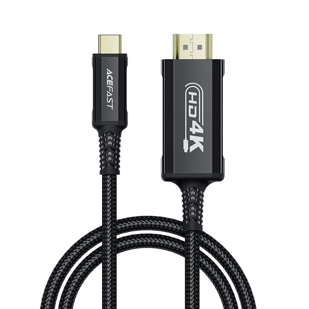 Acefast C1-10 Καλώδιο Type-C to HDMI 4K@60Hz Plug & Play 1.8m - Black