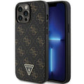 GUESS case IPHONE 14 Pro GUHCP14LPG4GPK 4G Triangle Logo black