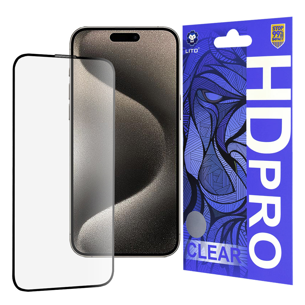 Lito - HD Pro Clear - iPhone 16 - Black