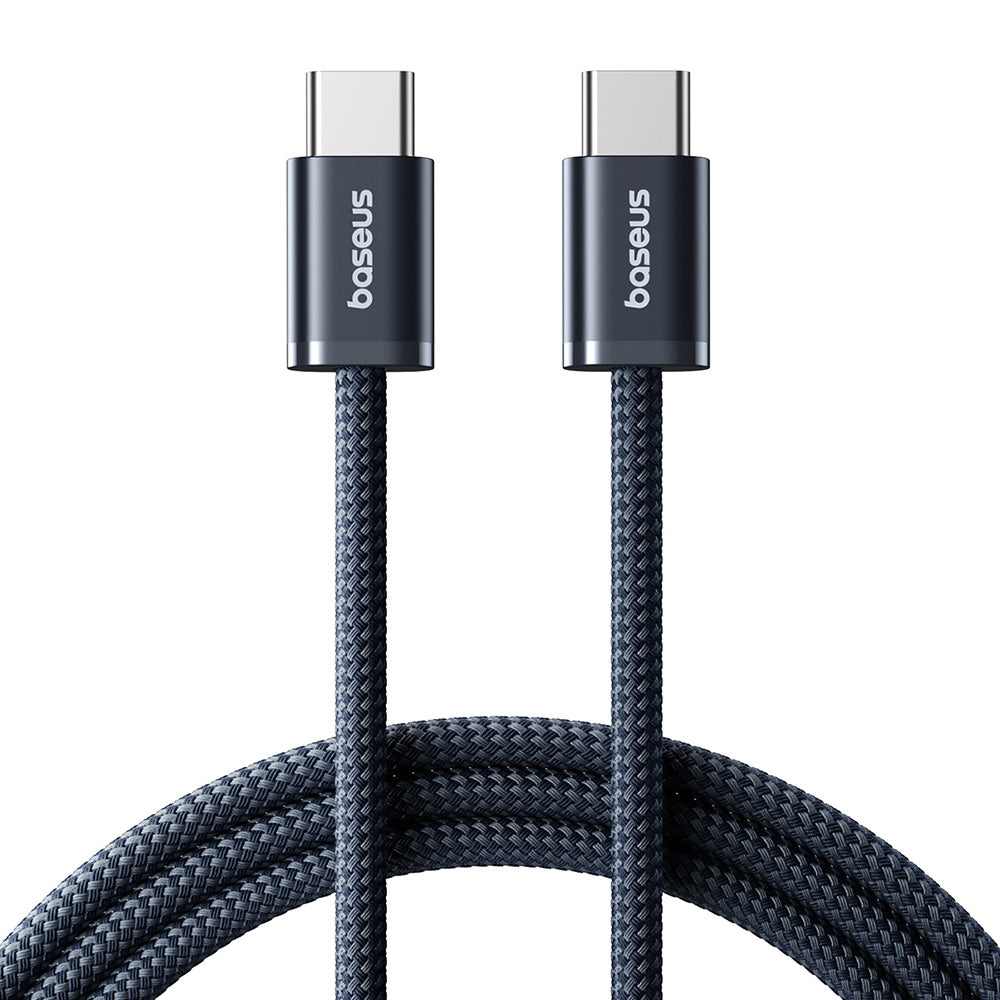 Baseus - Data Cable - Type-C, 100W, 480Mbps, Smart Chip, 1m - Cosmic Black