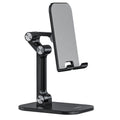 Hoco - Desk Holder - Foldable for Phone, Tablet, 4.7 - 13.0" - Black