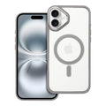COLOR EDGE MAG COVER case with MagSafe for IPHONE 16 Plus titatnium grey
