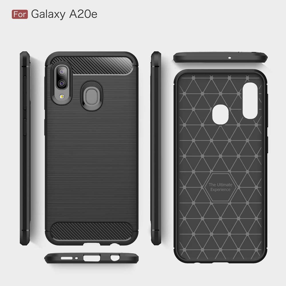 Carbon Silicone - Samsung Galaxy A20e - Black