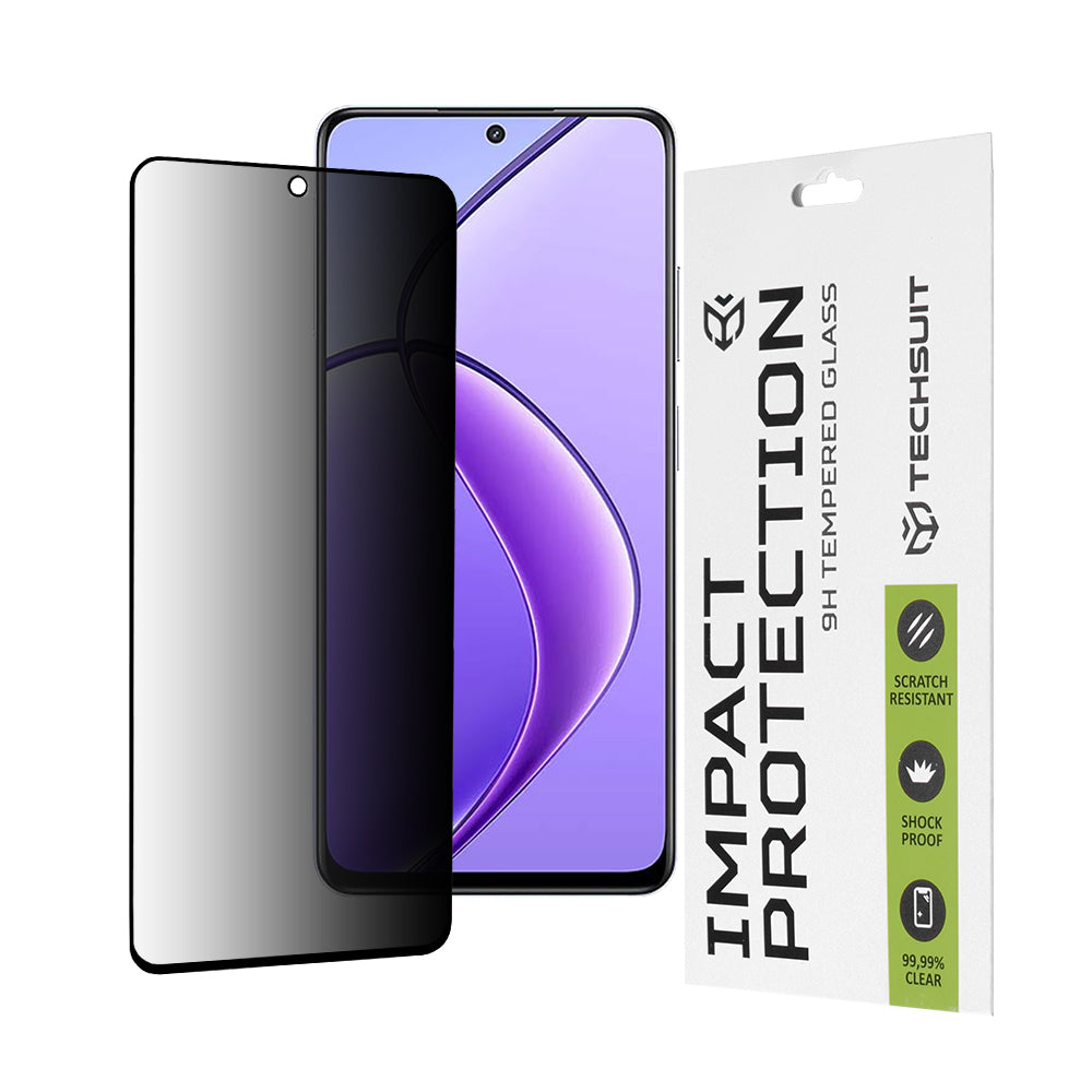 111D Privacy Full Glue - Realme 12 / 12x - Black