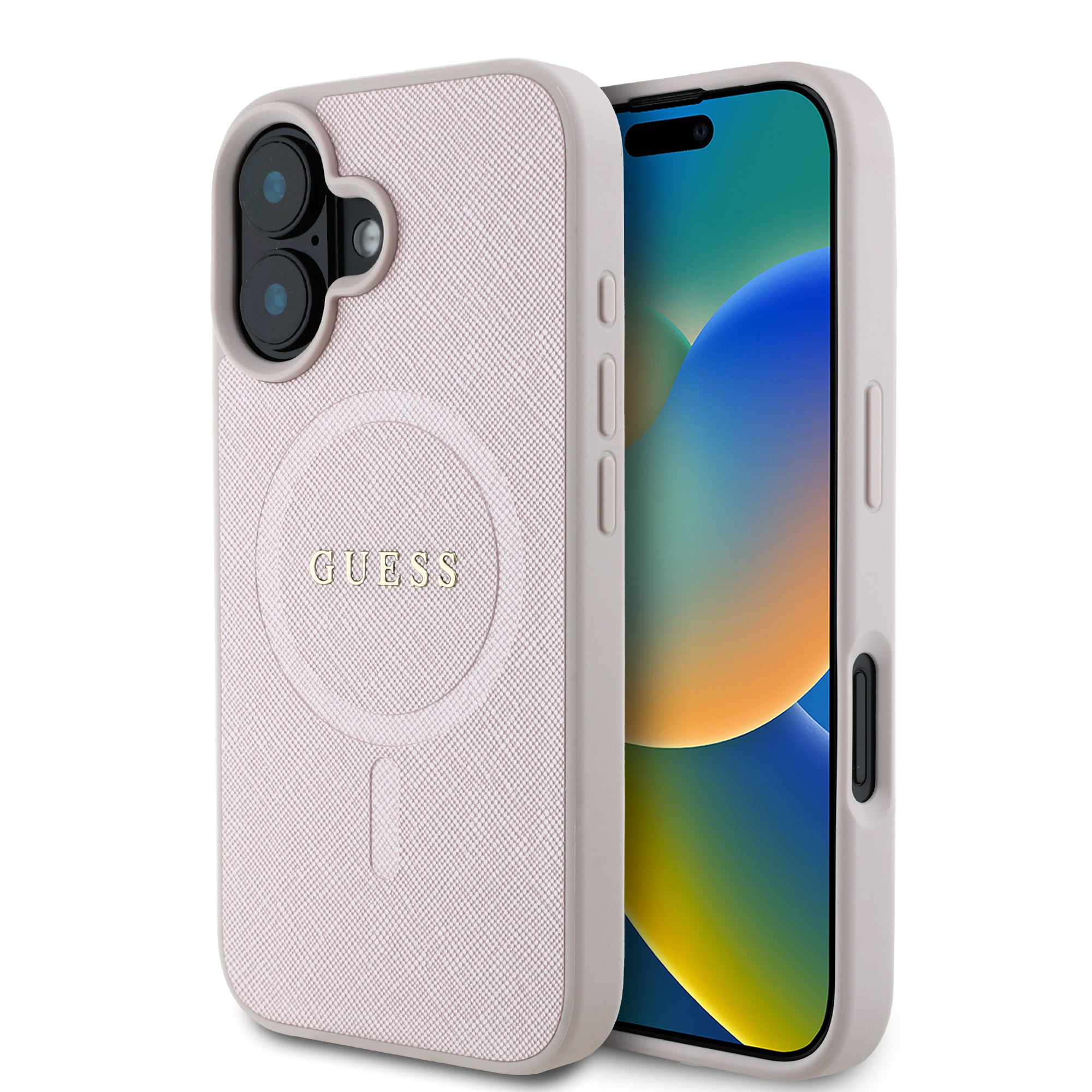 Guess Magsafe Hard Case – iPhone 16 (Ροζ – GUHMP16SPSAHMCP)