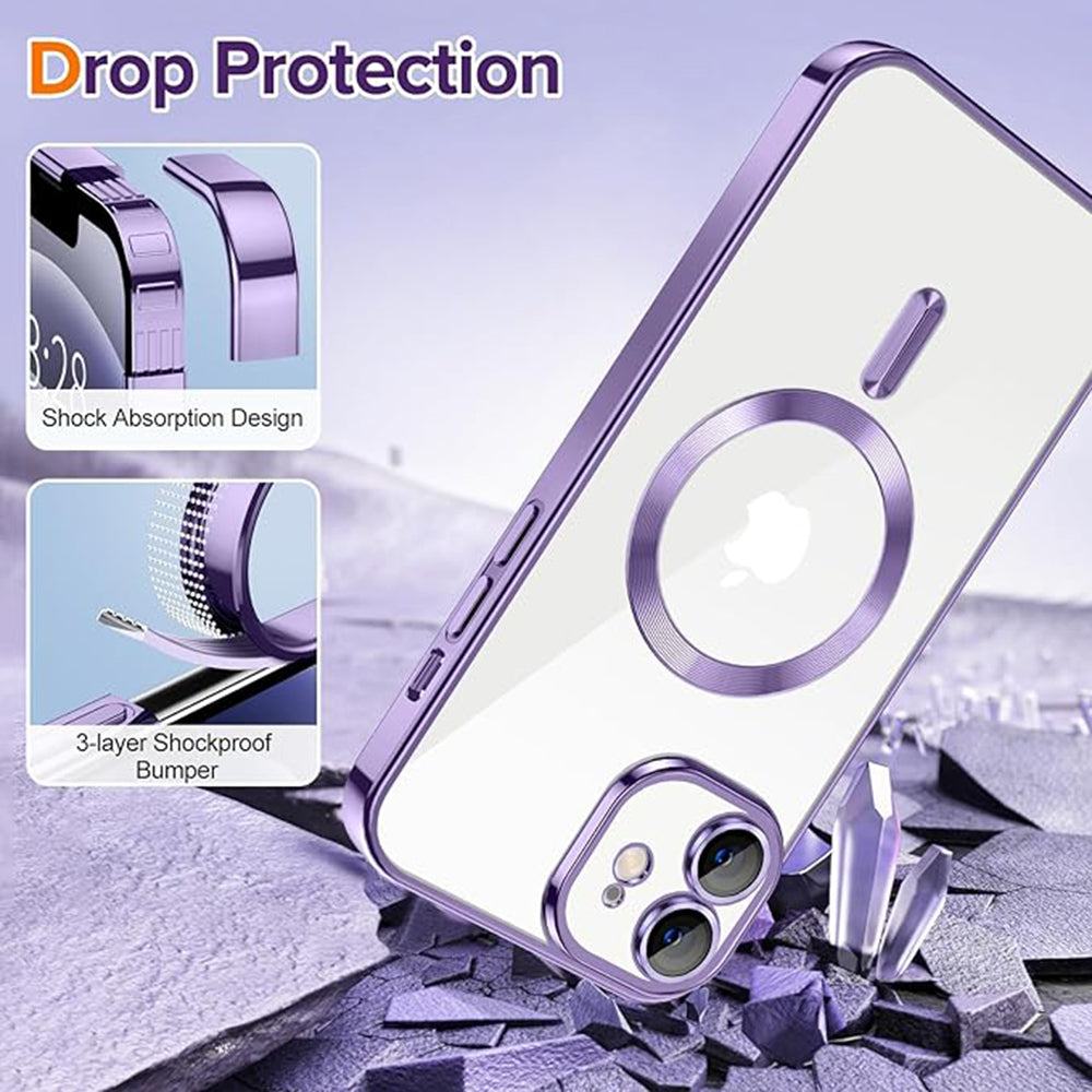 Luxury Crystal MagSafe - iPhone 12 - Light Purple