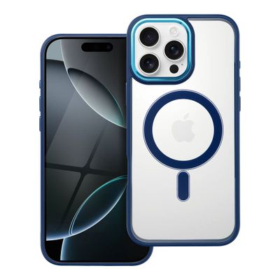 COLOR EDGE MAG COVER case with MagSafe for IPHONE 16 Pro Max navy blue