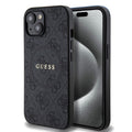 Guess - 4G Ring Classic Logo MagSafe - iPhone 15 - Black
