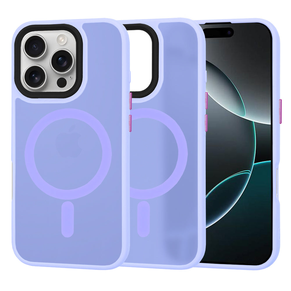HaloFrost MagSafe Series - iPhone 16 Pro - Light Purple