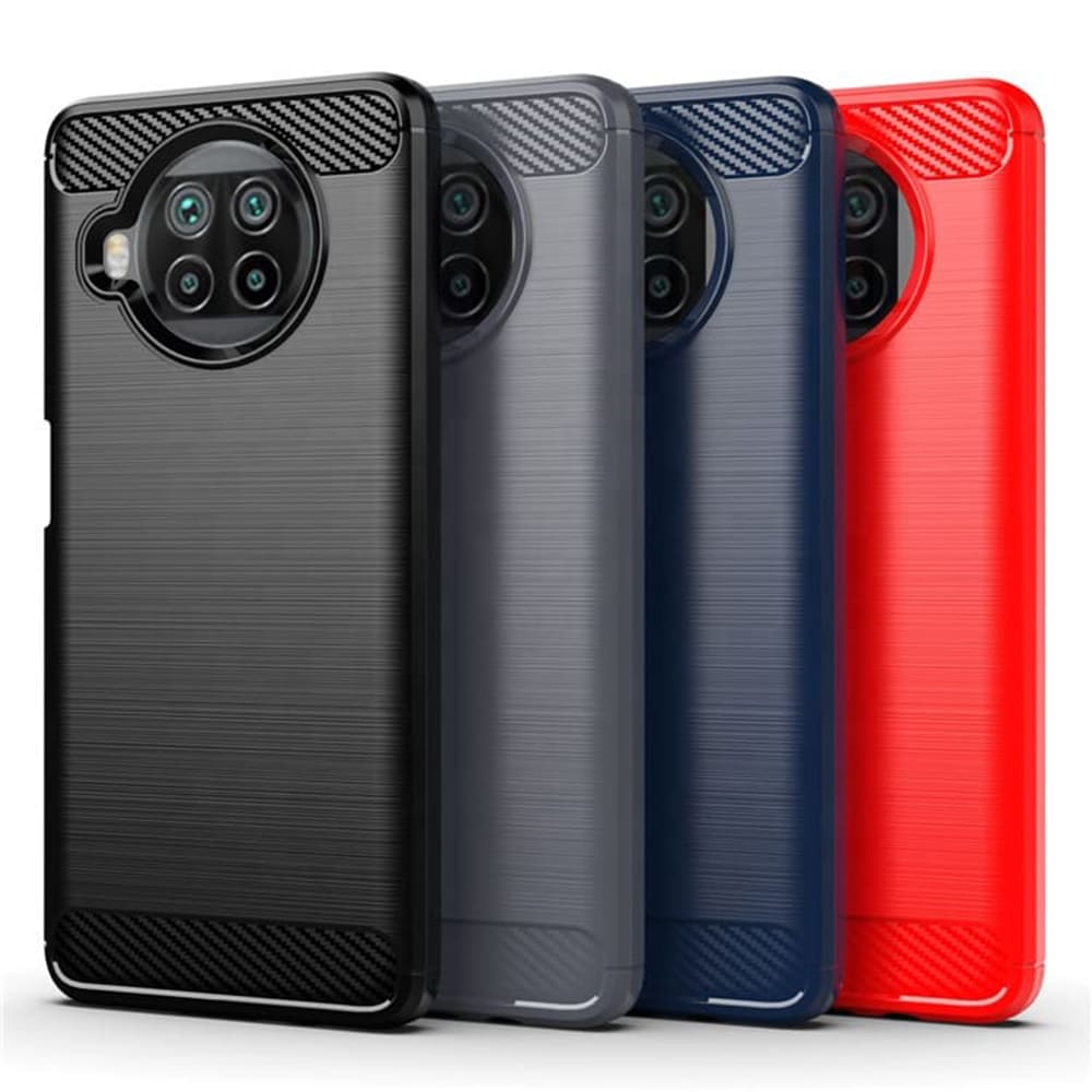 Carbon Silicone - Xiaomi Mi 10T Lite 5G - Black