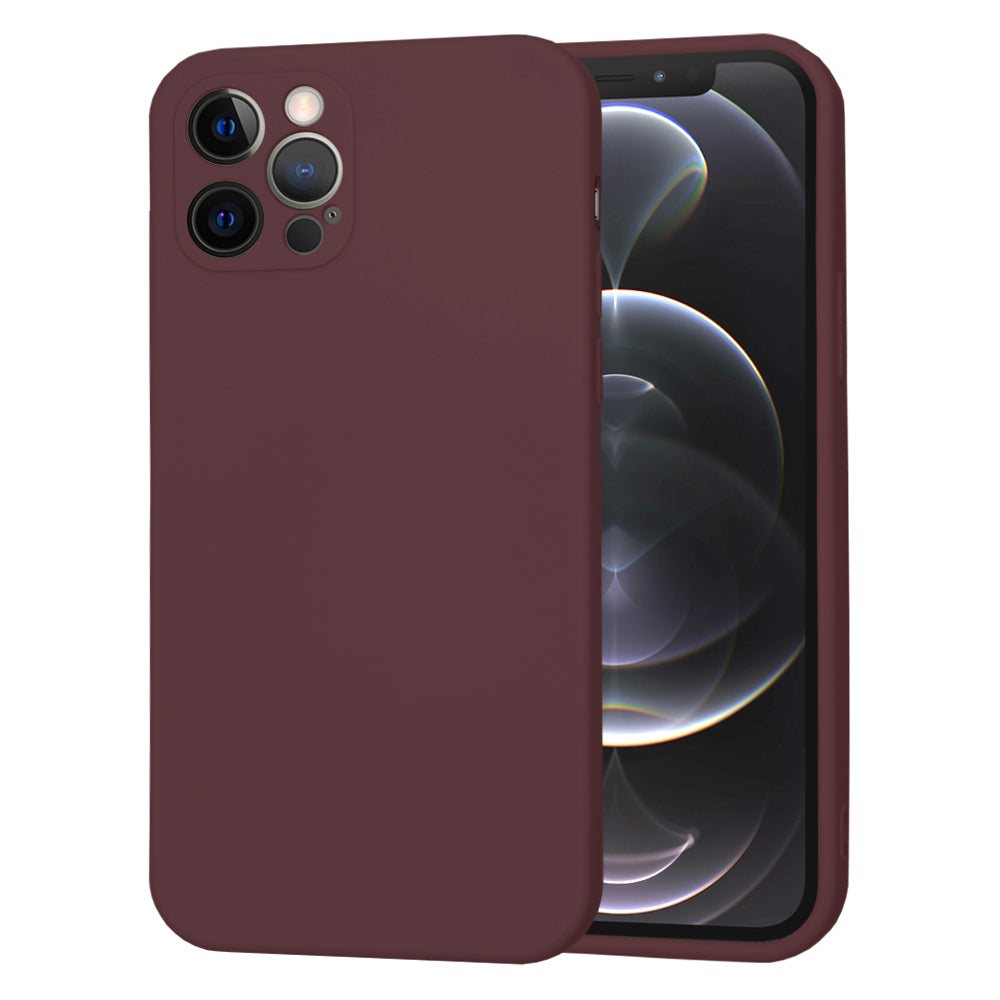 SoftFlex - iPhone 12 Pro - Plum Red