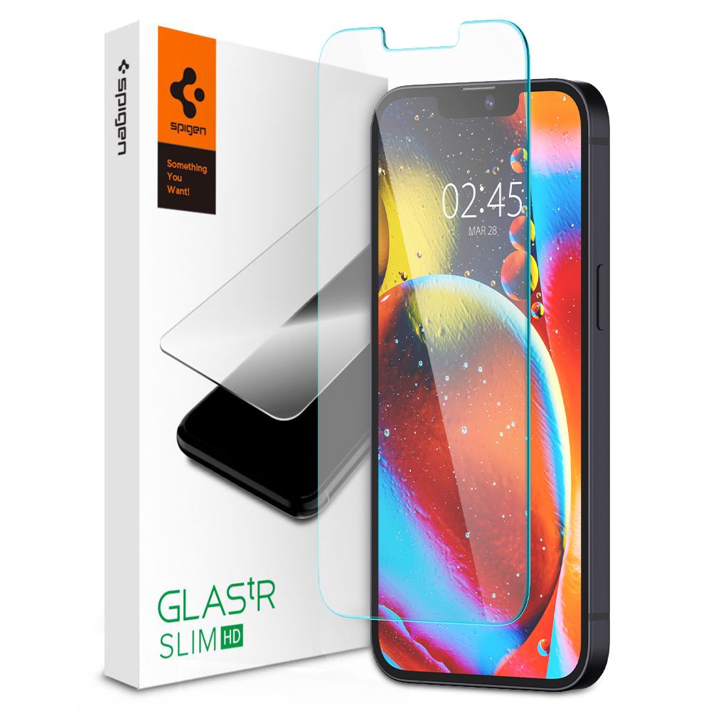 Spigen - Glas.tR Slim HD - iPhone 13 Pro Max / iPhone 14 Plus - Clear