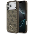 Guess - 4G Small and Classic Logo MagSafe - iPhone 17 Pro Max - Brown