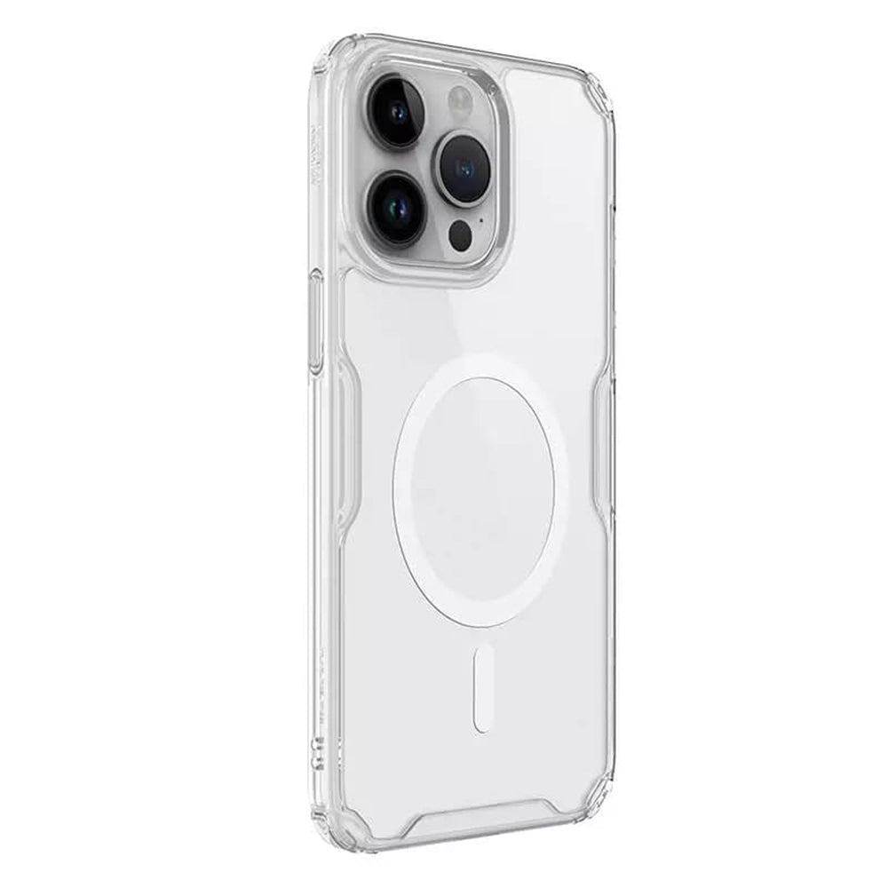 Nillkin - Nature TPU MagSafe Case - iPhone 15 Pro Max - Transparent