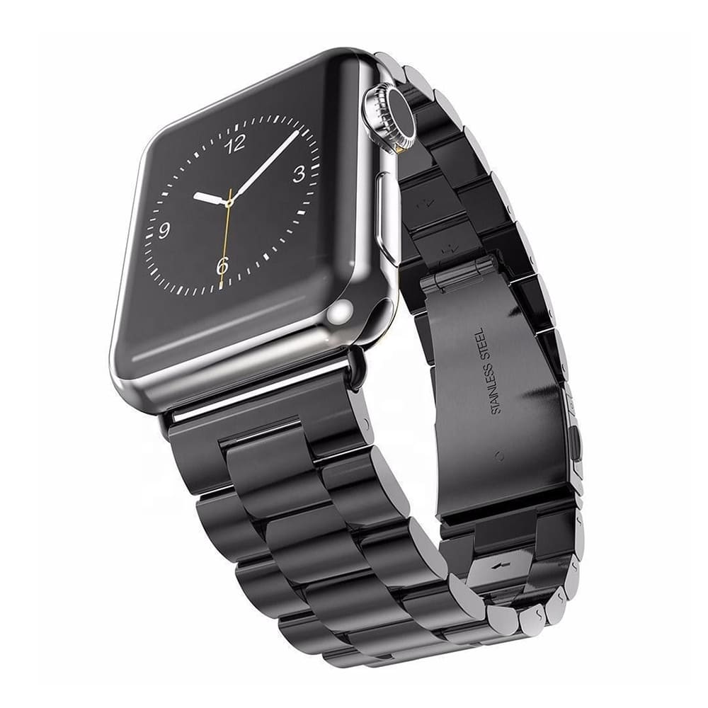 Watchband (W036) - Apple Watch 1/2/3/4/5/6/7/8/9/SE (38/40/41mm) - Black