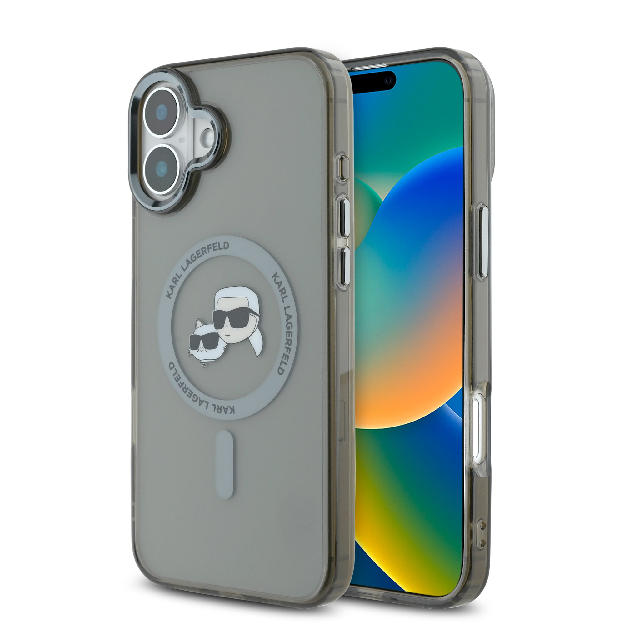 Karl Lagerfeld Magsafe Case - iPhone 16 (Μαύρο – KLHMP16SHLSKCK)